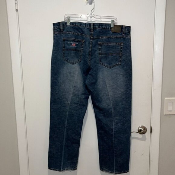 Vintage U.S. Polo Assn. Mens Denim Jeans Dark Wash Size 40x30 Relaxed Fit Classi - Picture 6 of 12
